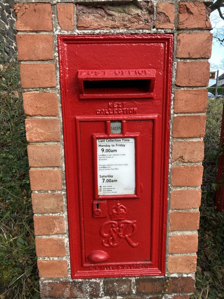 Castle Hill - postbox