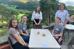 The serving crew  - who worked very hard!