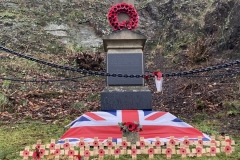 War memorial, Remembrance 2020