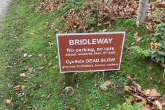 Batch Valley residents access sign